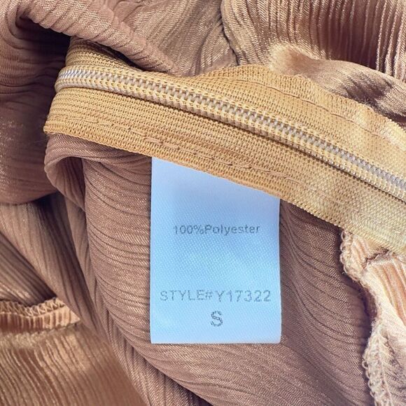 DO+BE Top S Blouson V Neck Popover Long Sleeve Party Cocktail Sexy Holiday Small - Picture 11 of 11